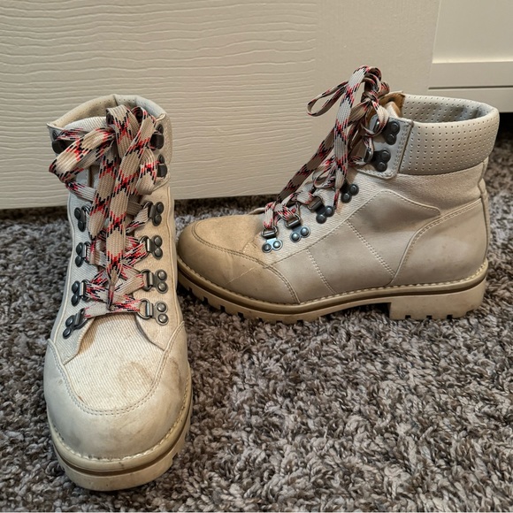 ✨New✨ Crown Vintage Lace Up Winter Hiking Boots - Picture 4 of 9